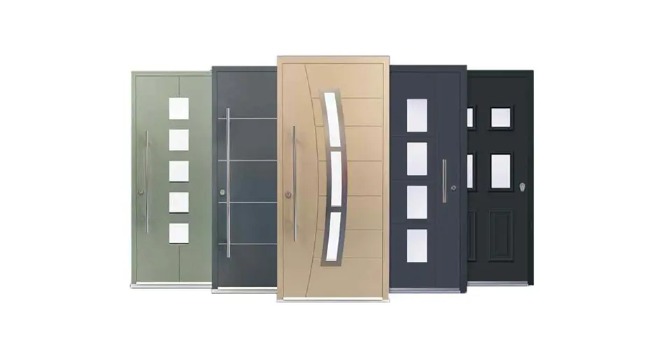 Various nice looking doors