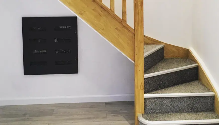 Loxone cabinet under stairs