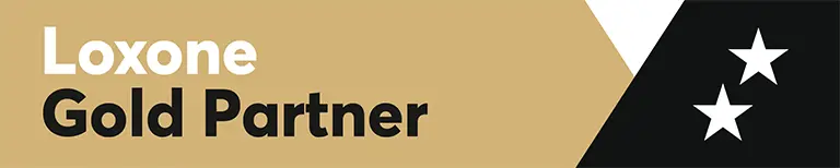 Loxone Gold Partner Banner
