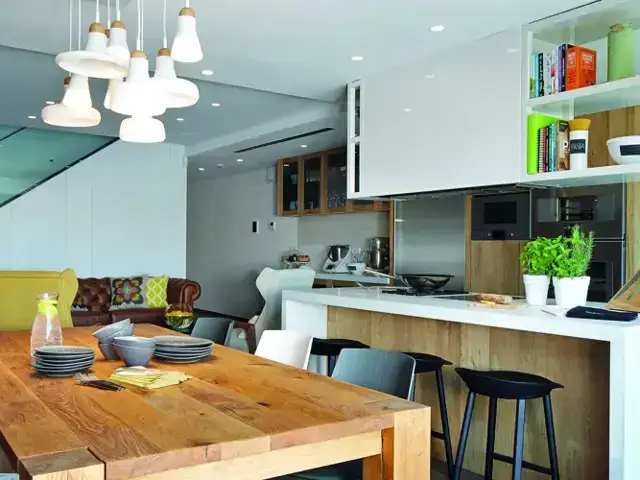 smart home kitchen interior