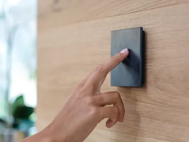 controlling smart home with loxone touch pure