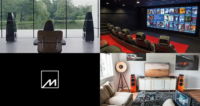 Meridian audio cinema and speakers