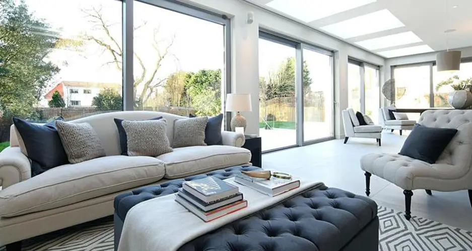 Modern smart home interior