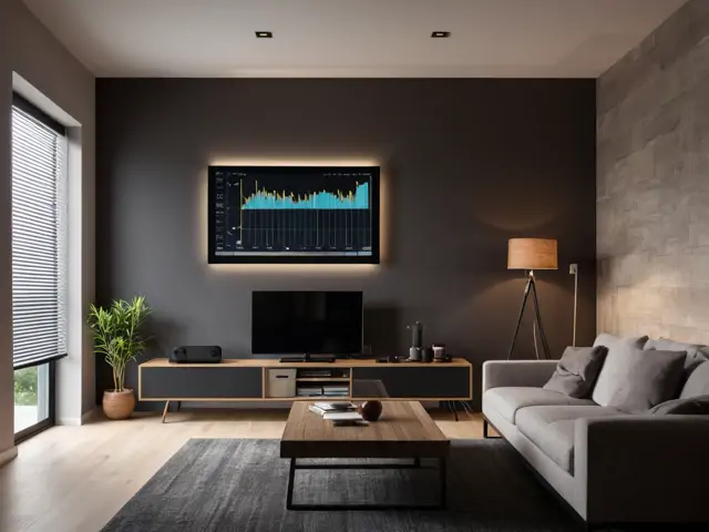 automated lighting, heating, and shading working together to reduce energy consumption