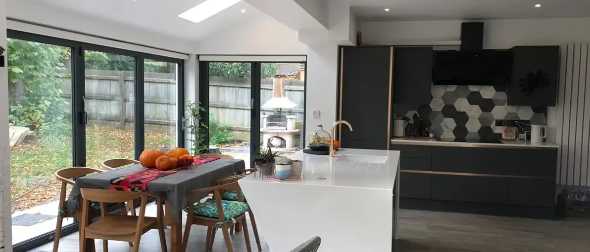 Rushden smart home show home with Loxone automated lighting and heating